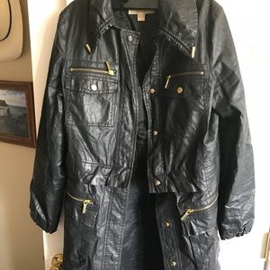 Michael Kors adjustable length jacket